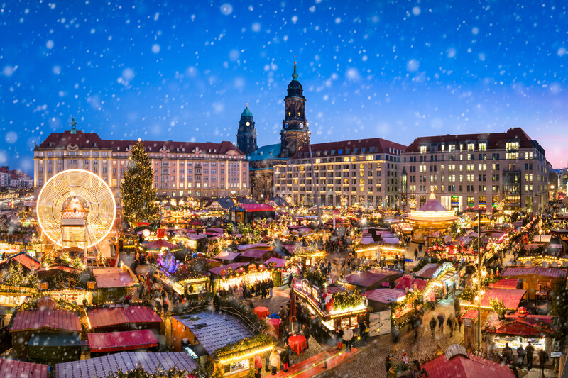 Festive Christmas with Magnificent Europe and Paris