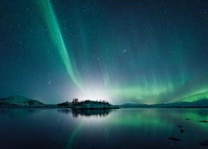 Scenic Iceland and the Northern Lights