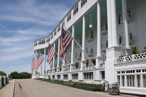 Scenic Great Lakes with Mackinac Island